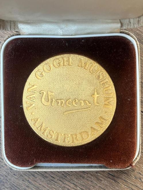 Penning tgv officiële opening Vincent van Gogh Museum!, Postzegels en Munten, Edelmetalen en Baren, Ophalen of Verzenden