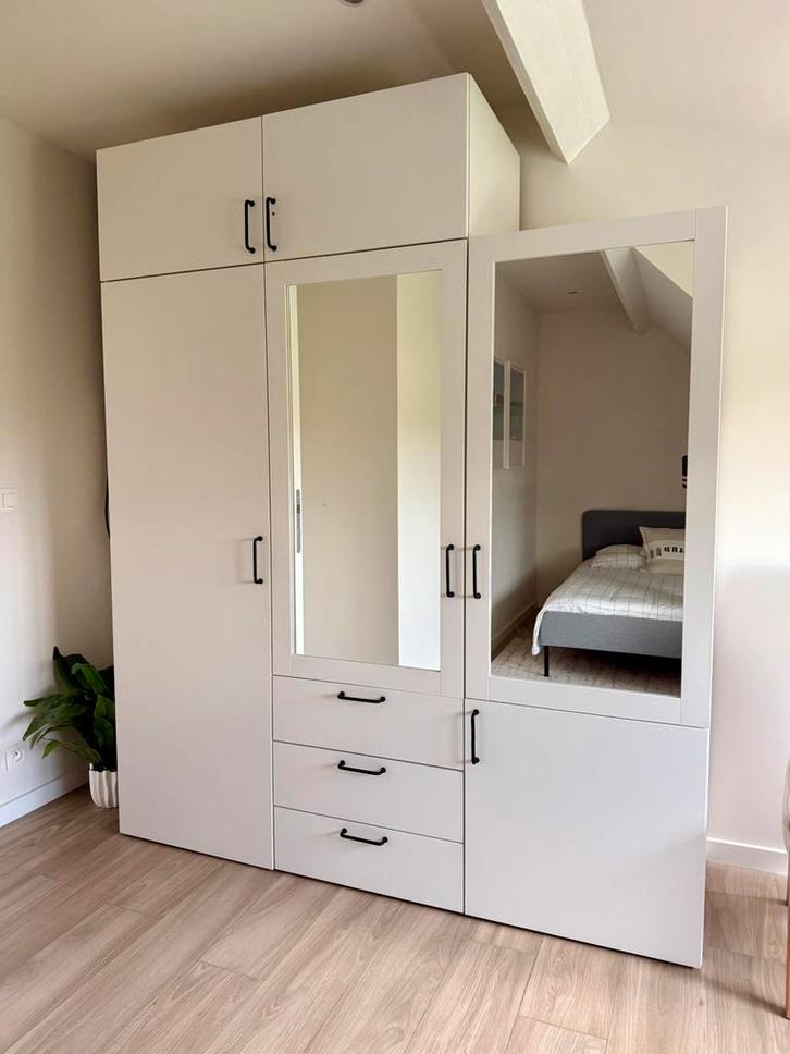 Ikea Platsa, Huis en Inrichting, Kasten | Kleerkasten, Gebruikt, 200 cm of meer, 150 tot 200 cm, 50 tot 75 cm, Met lade(s), Met deur(en)