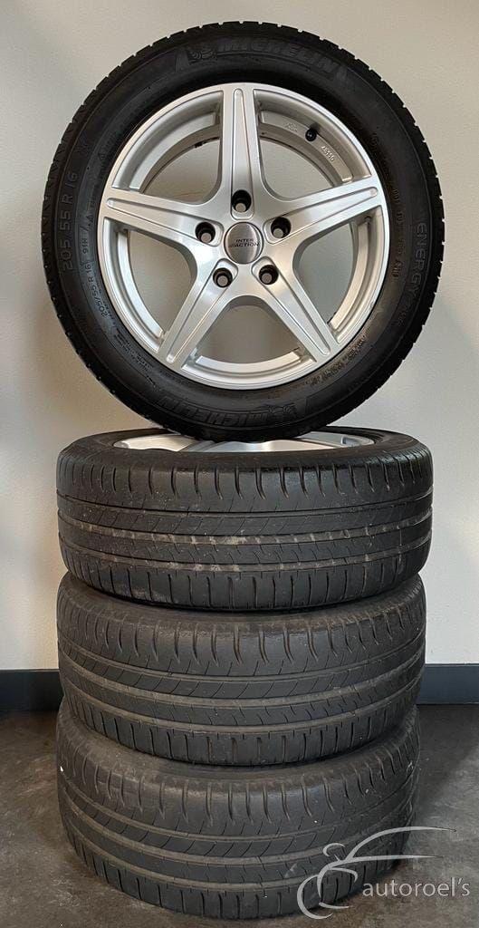 BMW 3 serie 16 inch + zomerset Michelin energy saver banden., Auto-onderdelen, Banden en Velgen, Banden en Velgen, Zomerbanden
