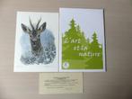 Genummerde tekening Buzin Ree met certificaat 49/400, Ophalen of Verzenden
