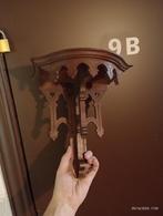 Muurbeugel gotische console archelle houten beeld, Antiek en Kunst, Antiek | Religieuze voorwerpen, Ophalen of Verzenden