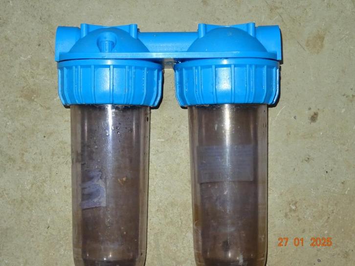 Support de filtres a eau de pluie DURLEM duo, Elektronische apparatuur, Waterontharders, Zo goed als nieuw, Ophalen