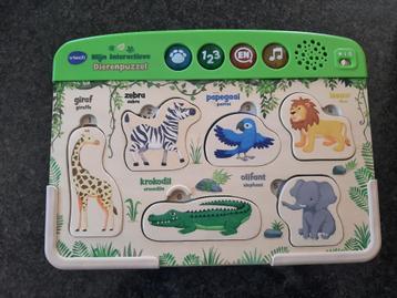 Vtech mijn interactieve dierenpuzzel disponible aux enchères