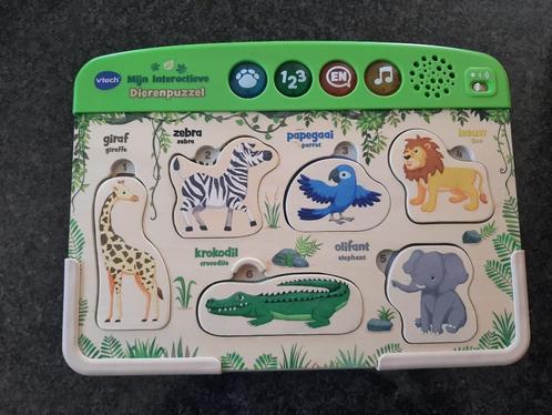 Vtech mijn interactieve dierenpuzzel, Enfants & Bébés, Jouets | Vtech, Comme neuf, 2 à 4 ans, Enlèvement