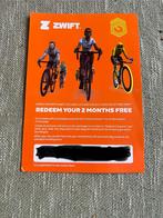 Zwift coupon bon 2 maand, Tickets en Kaartjes, Eén persoon, Overige soorten, Overige typen