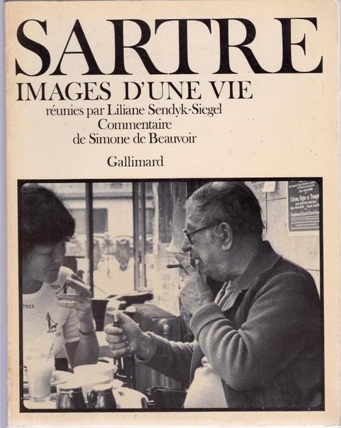 SARTRE Images d'une vie - Commentaire de Simone de BEAUVOIR, Boeken, Kunst en Cultuur | Fotografie en Design, Zo goed als nieuw
