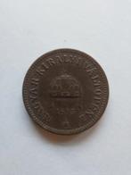 2 Filler muntstuk 1895, Postzegels en Munten, Ophalen of Verzenden, Hongarije