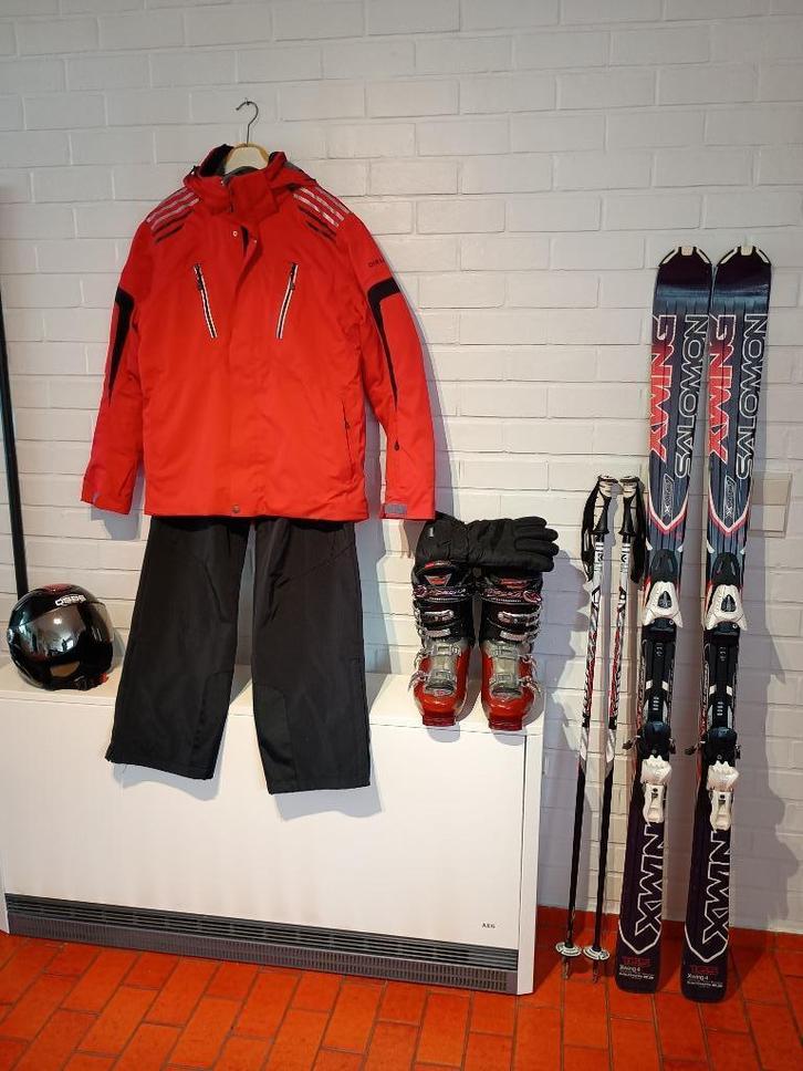 Ski materiaal - zie omschrijving, Sport en Fitness, Skiën en Langlaufen, Zo goed als nieuw, Stokken, Ski, Salomon, Ophalen