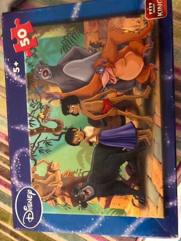 Puzzel disney 50 stuks Mowgli beschikbaar voor biedingen