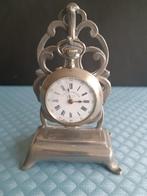 Zakhorloge F.E. Roskopf met tinnen houder, Ophalen of Verzenden, Zakhorloge