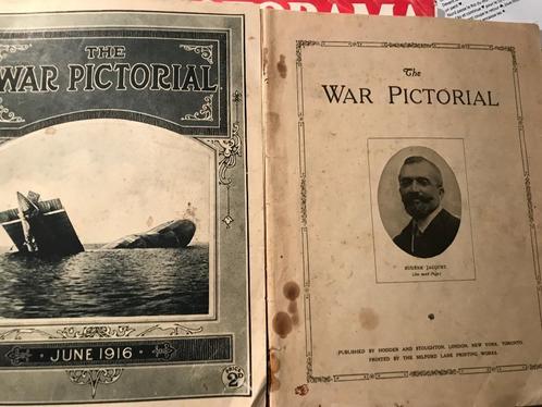 Guerre 14/18 revue "The War Pictoral", Boeken, Oorlog en Militair, Gelezen, Voor 1940, Ophalen of Verzenden