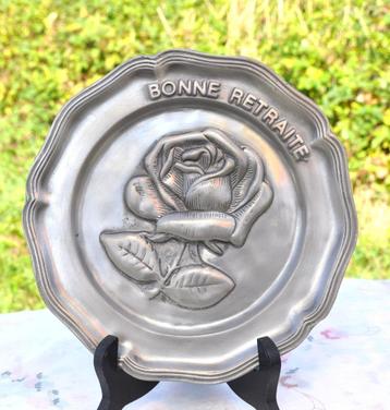 assiette bonne retraire en etain 92% beschikbaar voor biedingen