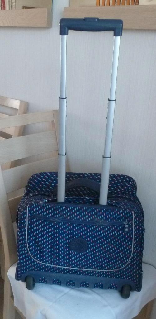 Kipling trolley avec bretelles marine et dessins + singe, Bijoux, Sacs & Beauté, Sacs | Cartables, Utilisé, Porte-documents ou Cartable