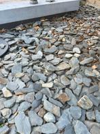 Blauwe leisteen slate ong 100kg, Tuin en Terras, Grind, Keien en Split, Ophalen, Zo goed als nieuw, Leisteen