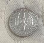 Duitse Munt 3 Duitse Rijk Reichsmark 1928 Uiterst Zeldzaam, Ophalen of Verzenden, Duitse Keizerrijk