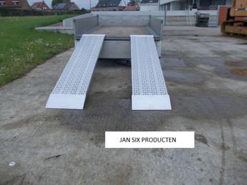 Alu. oprijplaten met laag profiel cap 1197 kg / paar type m0 beschikbaar voor biedingen