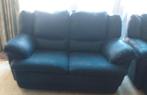 Donkerblauwe zetel 2-pers., Ophalen, Gebruikt, 150 tot 200 cm, Tweepersoons