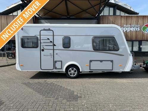 Eriba Nova Light 470 2024 MOVER + THULE LUIFEL, Caravans en Kamperen, Caravans, tot en met 3, 1000 - 1250 kg, Treinzit, Eriba