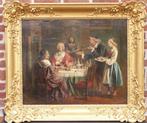 Schilderij getekend Charles-Auguste Herbé (1801-1884), Ophalen
