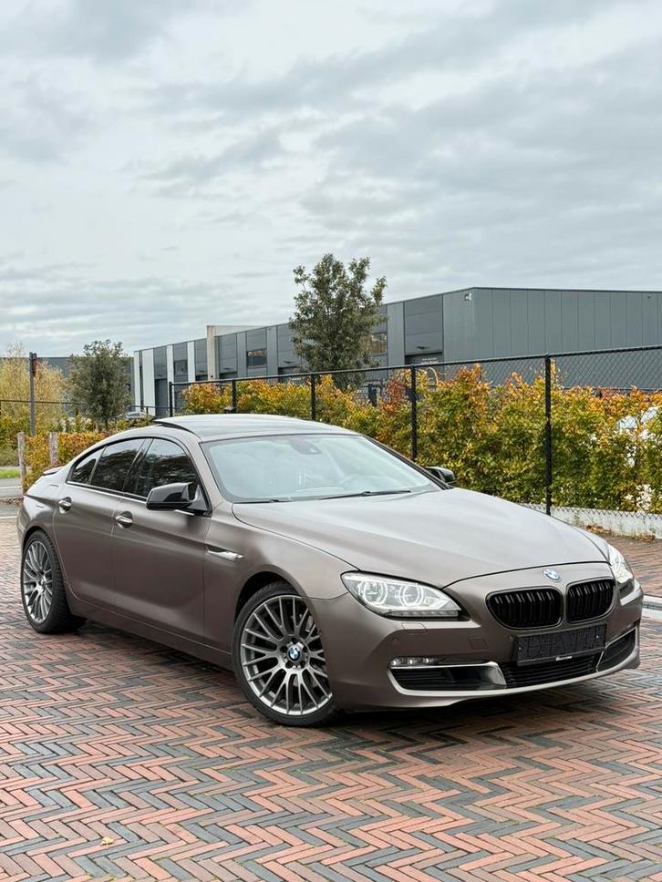 BMW 640D Gran Coupe Bronz Matt 313pk + ruilen mogelijk, Auto's, BMW, Particulier, 6 Reeks Gran Coupé, 360° camera, ABS, Achteruitrijcamera