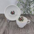 Wedgwood Moss Rose Theekop & schotel 9cm, Antiek en Kunst, Ophalen of Verzenden