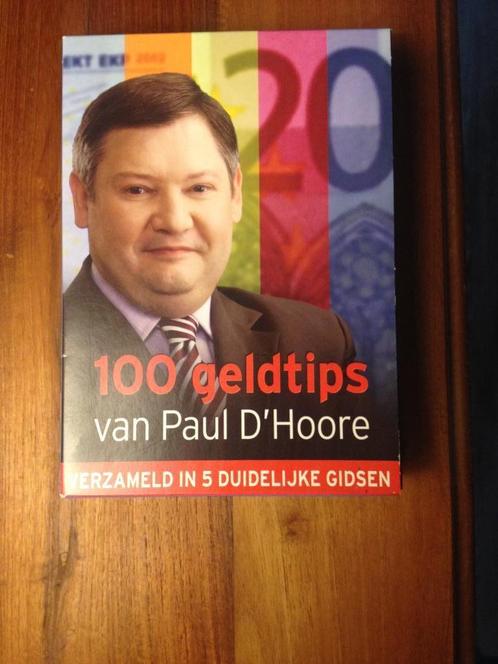 100 Geldtips van Paul D'Hoore, Boeken, Economie, Management en Marketing, Zo goed als nieuw, Ophalen of Verzenden