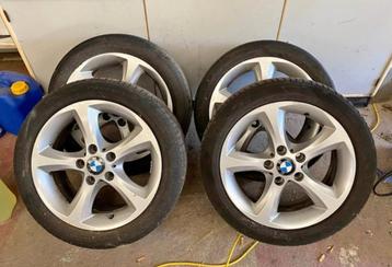 4 BMW 17 inch lichtmetalen velgen (5×120) beschikbaar voor biedingen