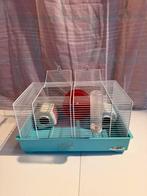 Complete hamsterkooi set - met 2 huisjes, rad en drinkbus, Dieren en Toebehoren, Kooi, Gebruikt, Ophalen, Minder dan 60 cm