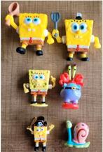 SpongeBob: 6 verschillende figuurtjes, Ophalen of Verzenden, Zo goed als nieuw