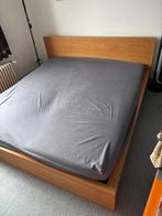 MoveOut Sale - Complete Wooden Bed, Enlèvement, Comme neuf