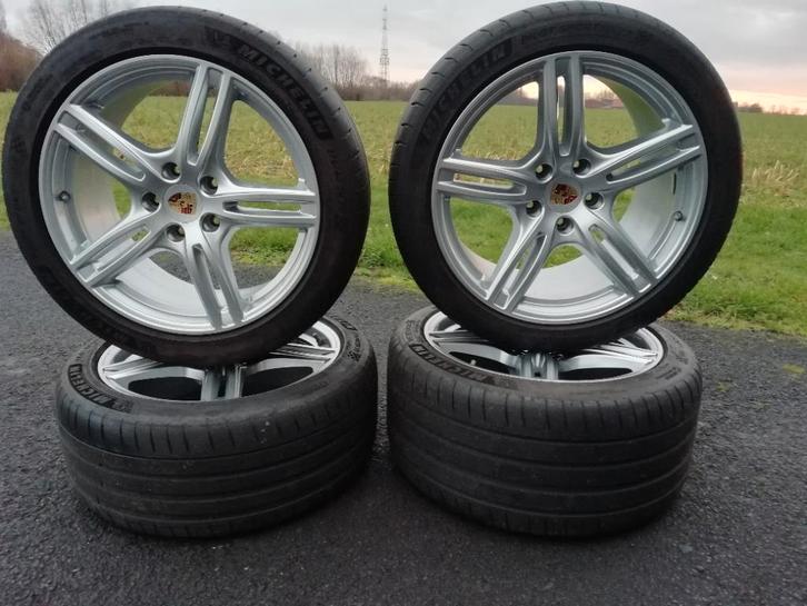 prachtige porsche velgen, Auto-onderdelen, Banden en Velgen, Banden en Velgen, Zomerbanden, 20 inch, 275 mm, Personenwagen, Gebruikt