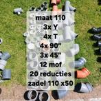 Lot Pvc stukken benor gekeurd lot bestaand uit meer dan 200, Doe-het-zelf en Bouw, Buizen en Afvoer, Ophalen of Verzenden, Zo goed als nieuw