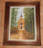 Peinture de la chapelle “Zoet Water “ à Oud-Heverlee, Enlèvement