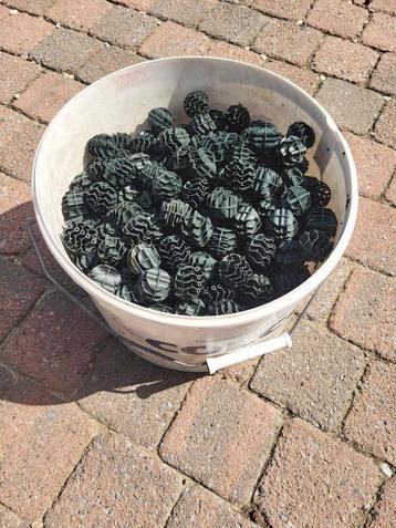 Zwart PVC Biochemische Filterballen-Keramische filterbuisjes beschikbaar voor biedingen