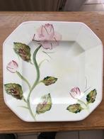 Assiette italienne JRM Ceramica floral, Antiquités & Art, Enlèvement