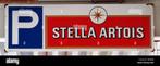 Emaille STELLA ARTOIS., Verzamelen, Ophalen of Verzenden, Gebruikt, Reclamebord