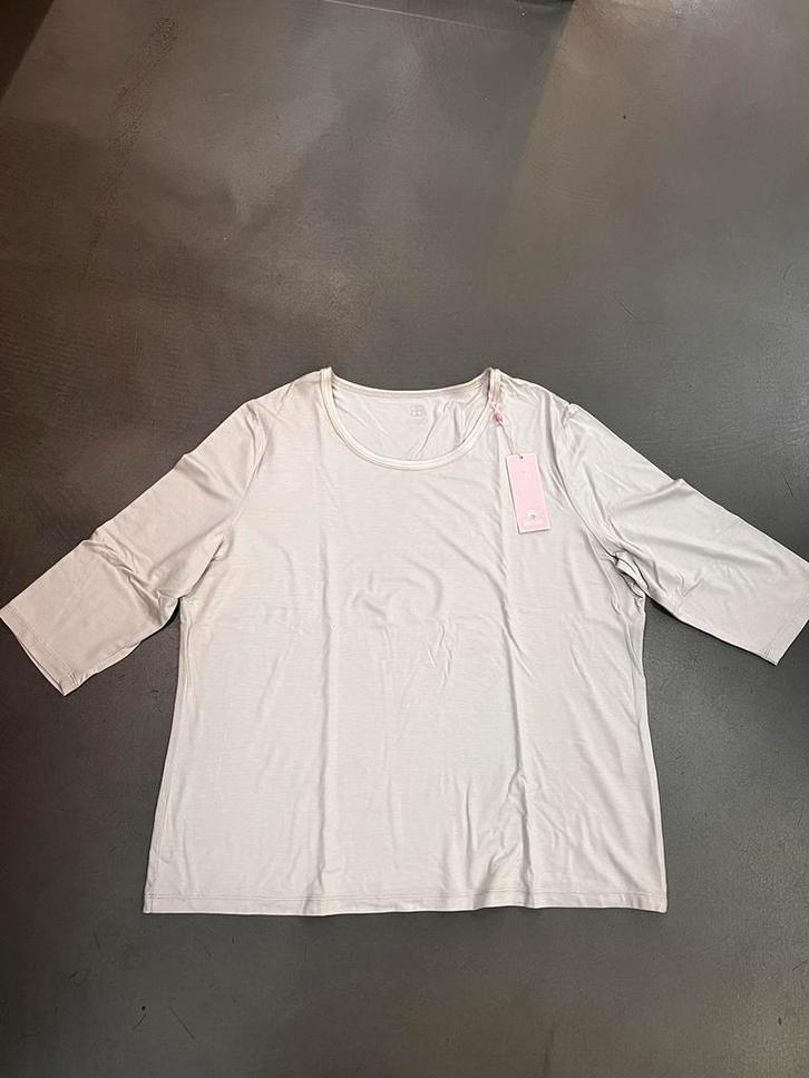 Basler T-shirt in beige maat 48 - Nieuw, Kleding | Dames, Grote Maten, Nieuw, Beige, Ophalen of Verzenden