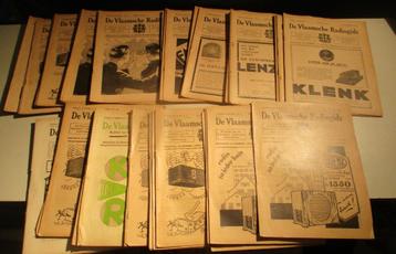 Grand lot de vieux magazines - De Vlaamsche Radiogids, Enlèvement ou Envoi, Comme neuf