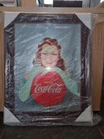 Cadre miroir Coca-Cola pin-up vintage, Ophalen, Nieuw, Overige typen