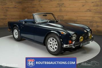 Triumph TR250 Cabriolet 1968 | Route 66 Auctions beschikbaar voor biedingen