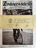 GVA en Sportwereld uit 1934, Enlèvement ou Envoi, 1920 à 1940, Journal