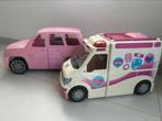 Barbie voertuigen, Ophalen, Gebruikt