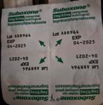 Suboxone 2 mg/0,5 mg, Envoi
