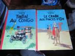 4 Albums Tintin 1956 > 1958, Plusieurs BD, Utilisé, Envoi, Hergé