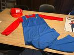 Mario bros verkleedpak maat 10-12 jaar, Ophalen of Verzenden, Zo goed als nieuw