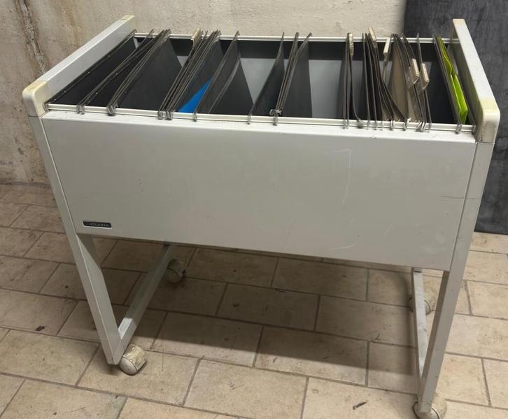 Hangmappentrolley, Huis en Inrichting, Overige Huis en Inrichting, Gebruikt, Ophalen