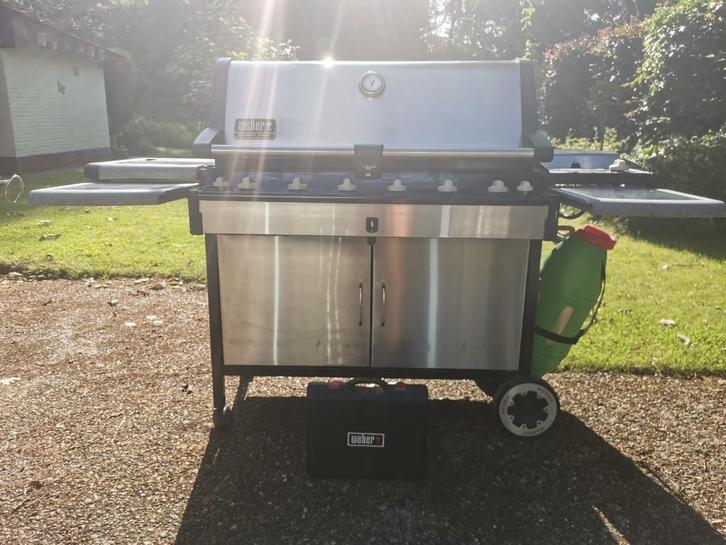 Weber Summit Gold, Tuin en Terras, Gasbarbecues, Gebruikt, Ophalen