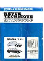 CITROËN ID 19,  "Technique Automobile", Boeken, Auto's | Folders en Tijdschriften, Ophalen of Verzenden, Gelezen, Citroën
