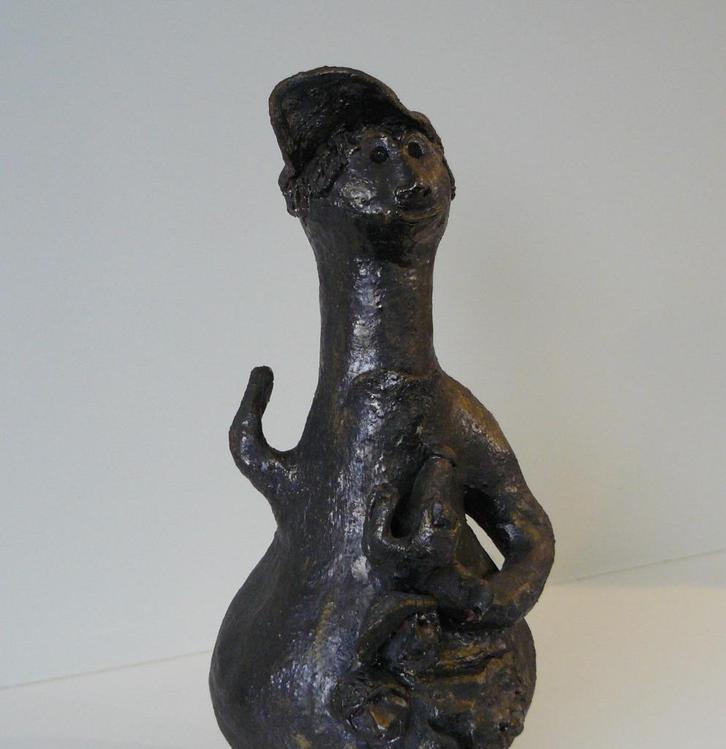 Keramiek - Johan Herman - kunstwerk, Antiek en Kunst, Kunst | Beelden en Houtsnijwerken, Ophalen of Verzenden