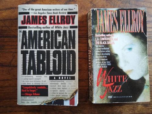James Ellroy - American Tabloid en White Jazz Paperbacks, Boeken, Detectives, Gelezen, Ophalen
